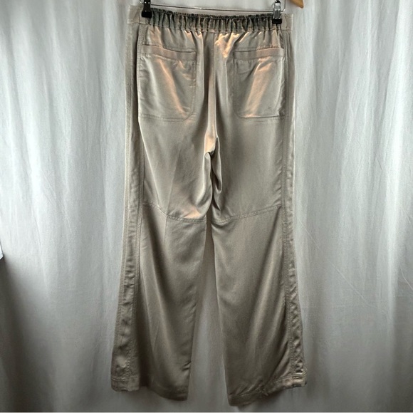 Marc Cain Beige Wide Leg Pant 6 - Picture 2 of 10